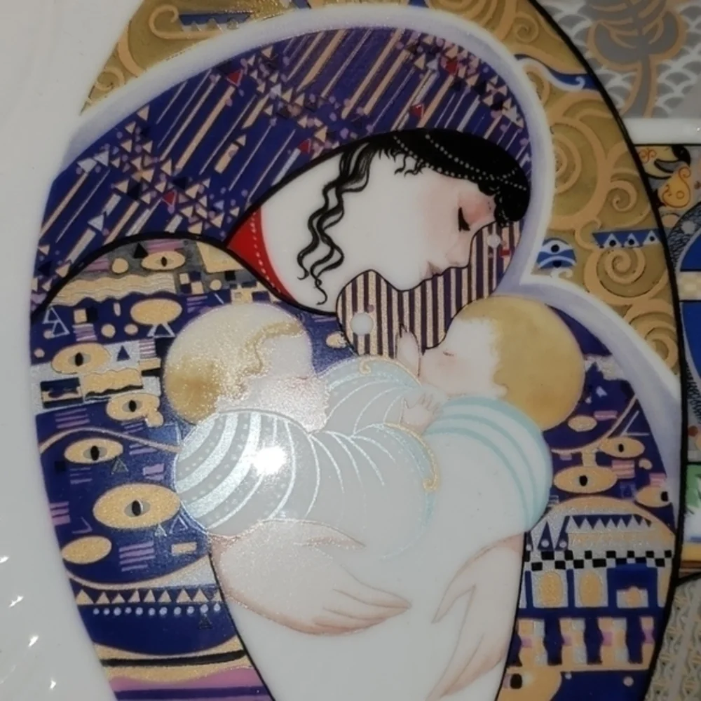 KNOWLES 1986‎ REBEKAH JACOB ESAU PLATE